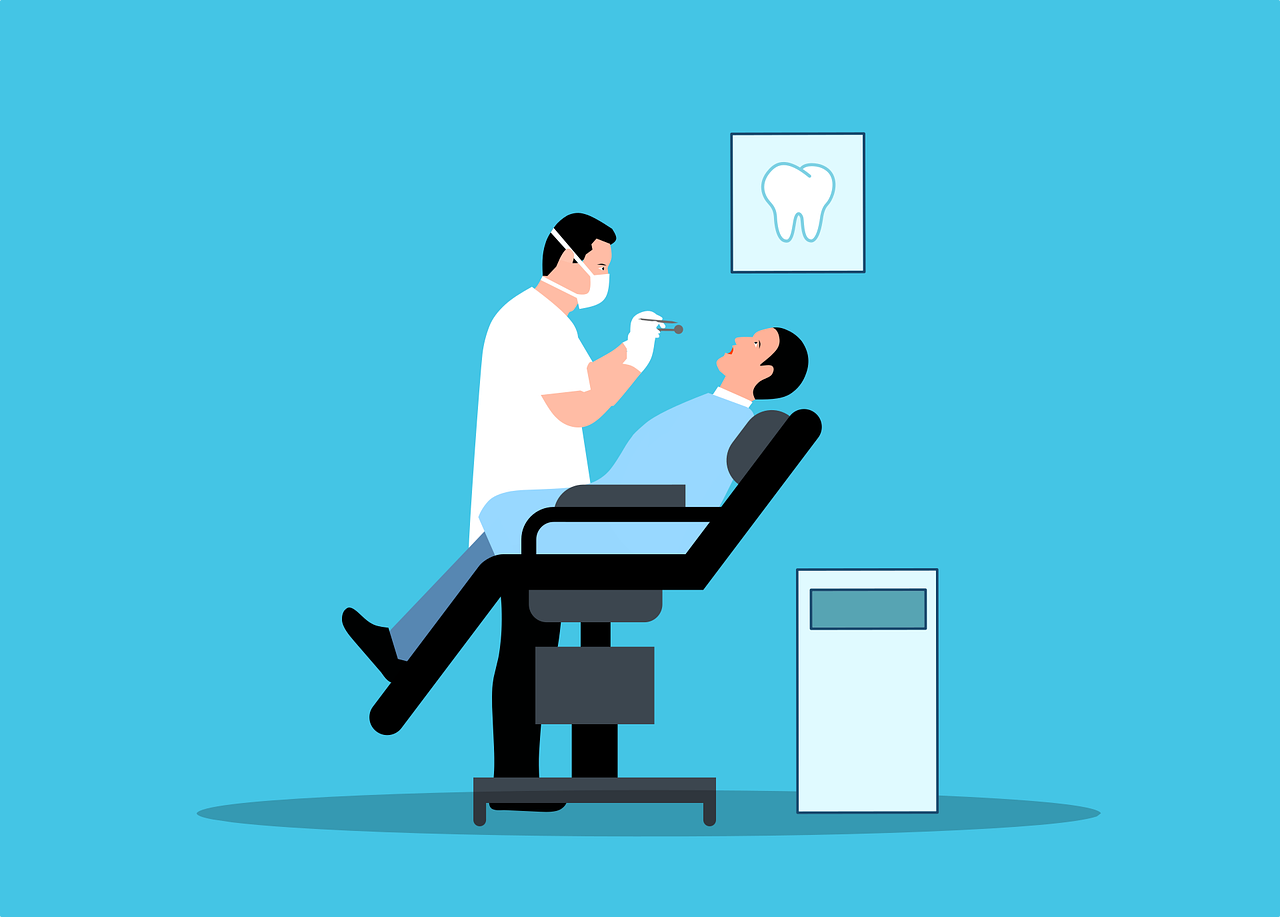 dentist check-up clipart